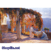 TSD3574 - Tranh sơn dầu cô gái múa hát